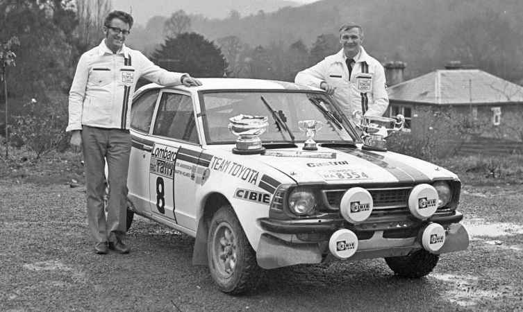 1976 RAC Rally Ove Andersson Martin Holmes © Toyota